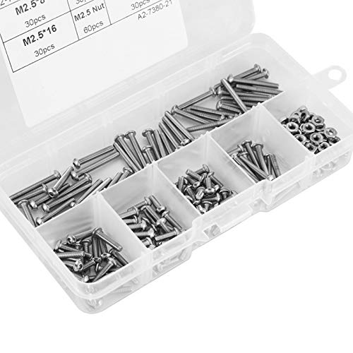 Hex Head Cap Screws & Nuts Set - Durable Industrial Hardware Kit for DIY Repair, Construction, and Machinery Maintenance | Heavy-Duty Fasteners for Home Improvement & Automotive Fixes