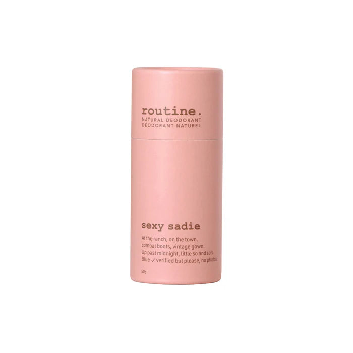Routine Natural Deodorant Stick - Aluminum-Free, Vegan & Cruelty-Free for Sensitive Skin | Fresh All Day Protection for Workouts & Daily Use