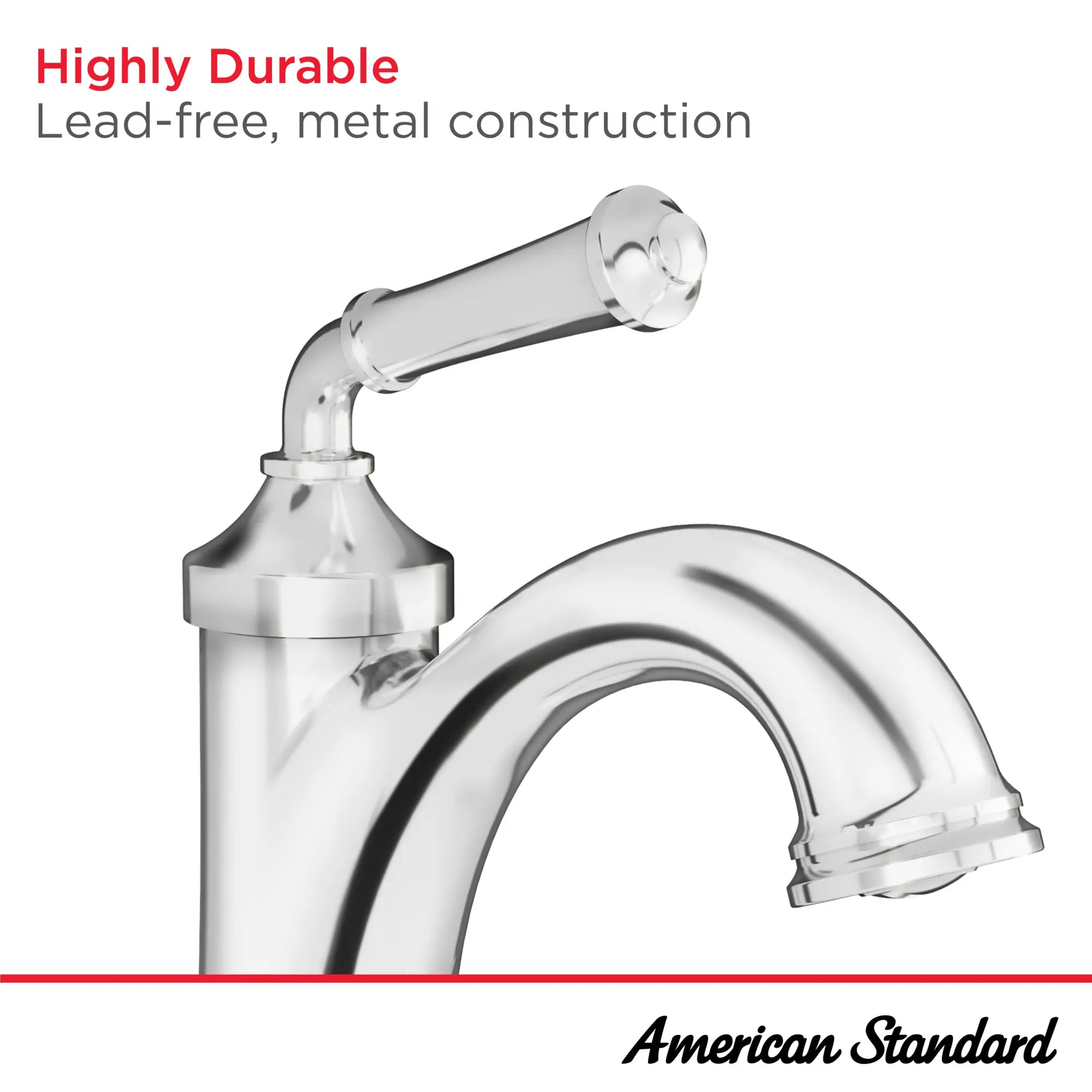 Delancey® Single Hole Single Handle Bathroom Sink Faucet 1.2 GPM Water-Saving Design with Lever Handle - Perfect for Modern Bathrooms, Powder Rooms & Guest Baths