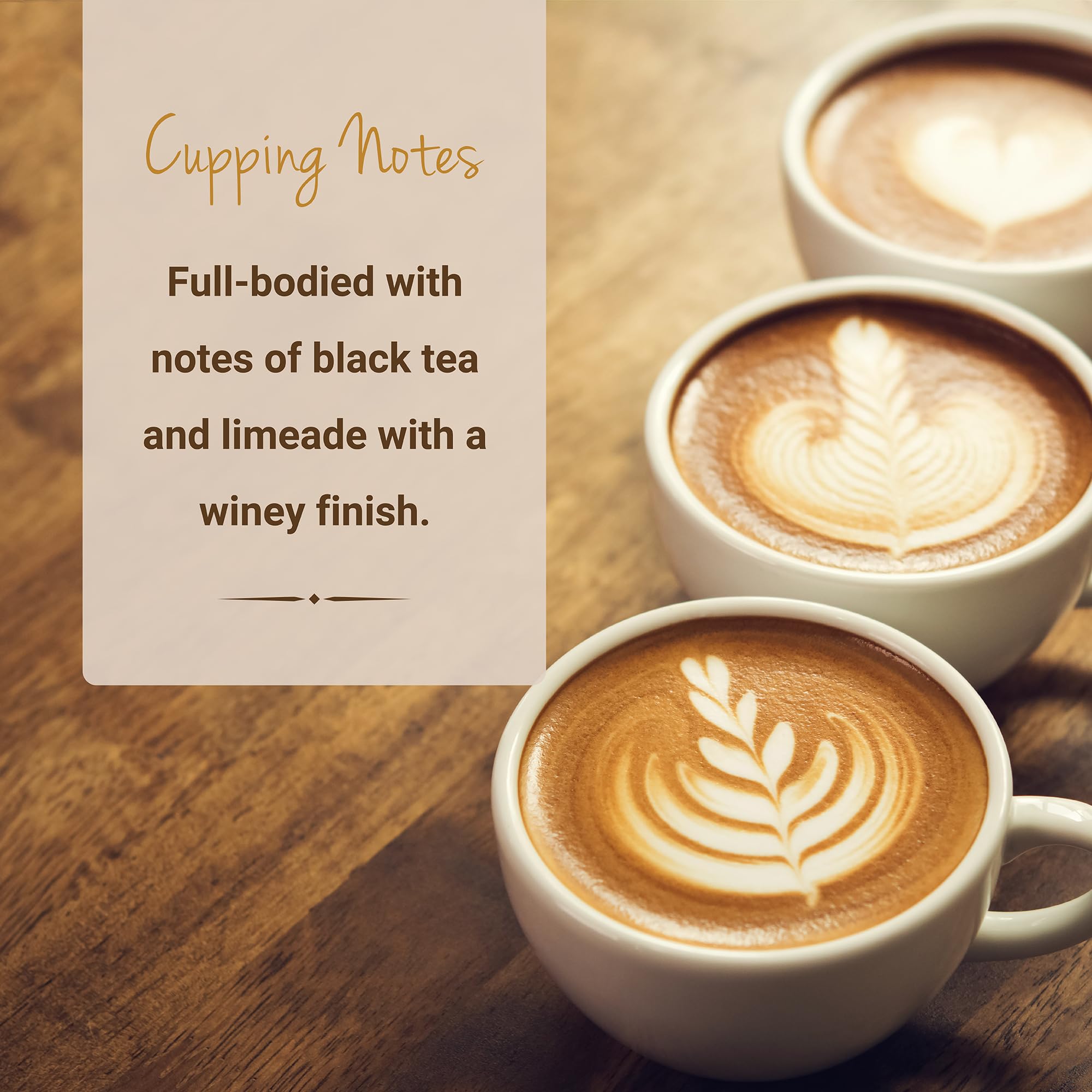 Premium Rwanda Kopakaki Single Origin Ground Coffee - Fresh Roasted, 12 Ounce Bag by Cubico Coffee | Rich & Smooth Flavor for Home Brewing, Office Use & Gifts
