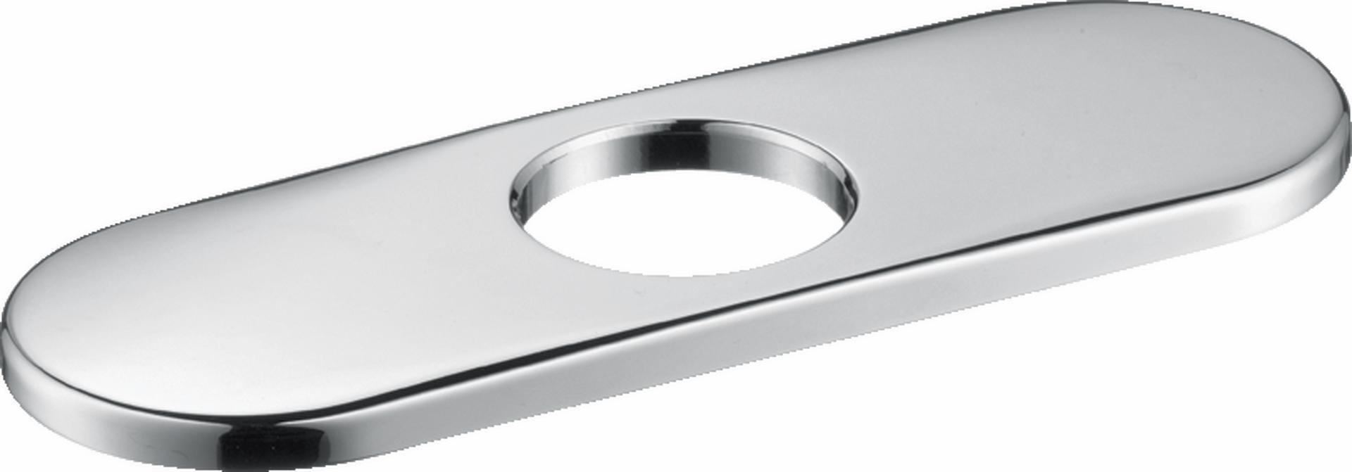 Hansgrohe 6-Pack Chrome Escutcheon Deck Plates (14018001) - Perfect for Bathroom Faucet Installation and Sink Mounting