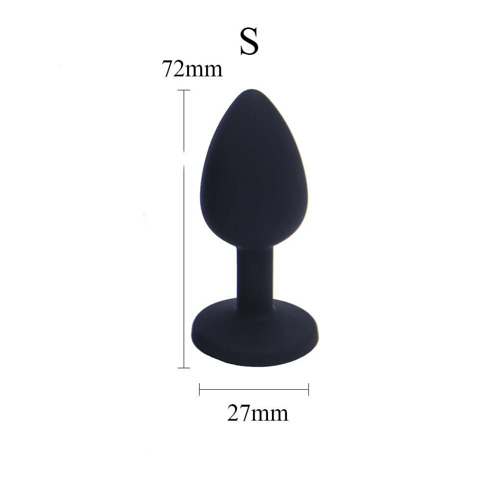 10 Pcs Purple Silicone Anal Butt Plug Set - Adult Sex Toys for Prostate Massage & Pleasure, Jewelry Dildo Game - Perfect for Couples Play & Solo Exploration