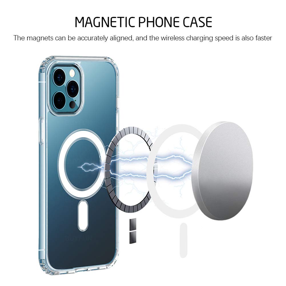 Premium Magnetic Clear Case for iPhone 11 Pro Max 6.5