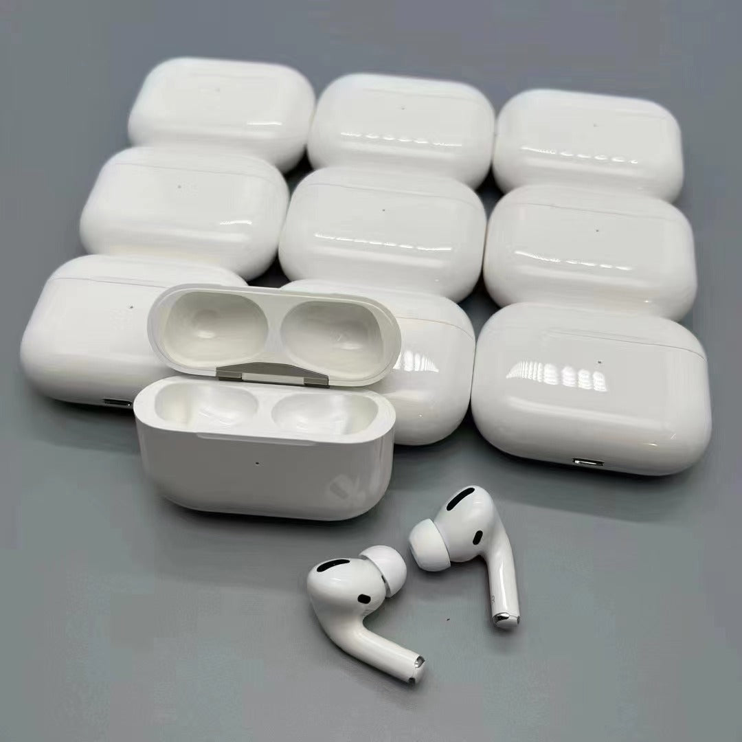 Wireless Bluetooth Headphones with Charging Case - White | Noise Cancelling Earbuds for Running, Workout & Travel