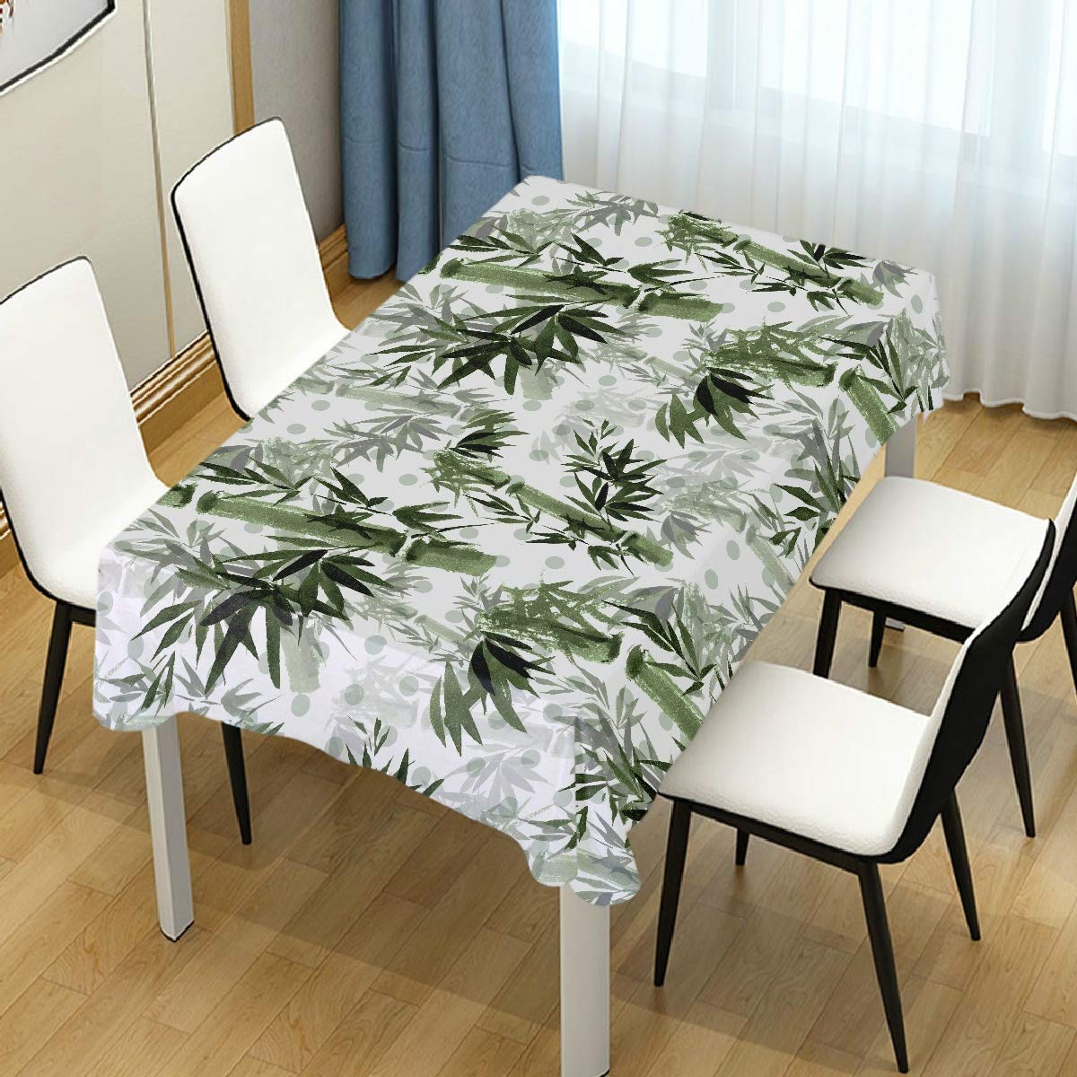 Premium Green Bamboo Tablecloth 54