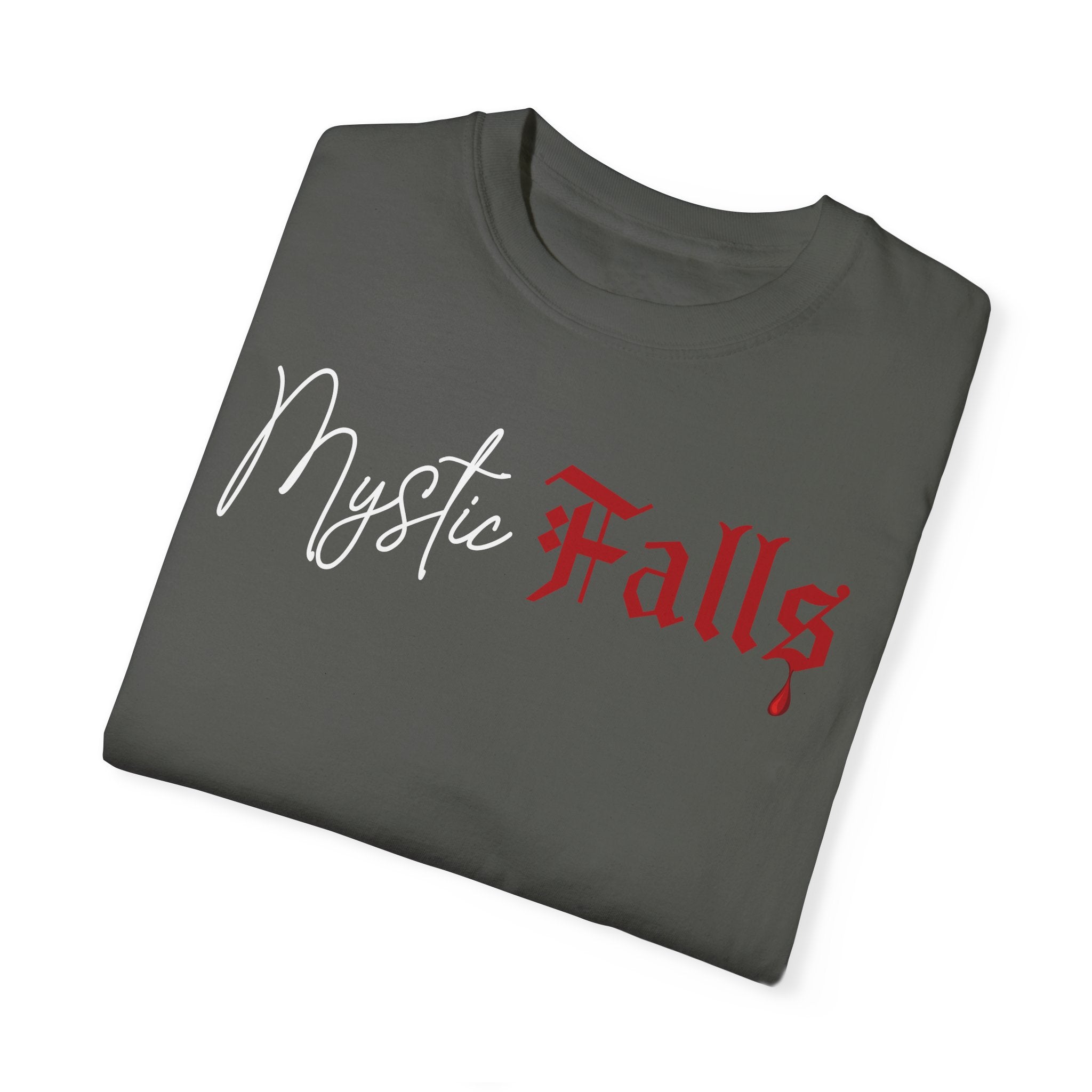 Mystic Falls Graphic T-Shirt for Men & Women - Soft Cotton Tee with Vintage Design - Perfect for Casual Wear, Gifts, and Fan Merchandise