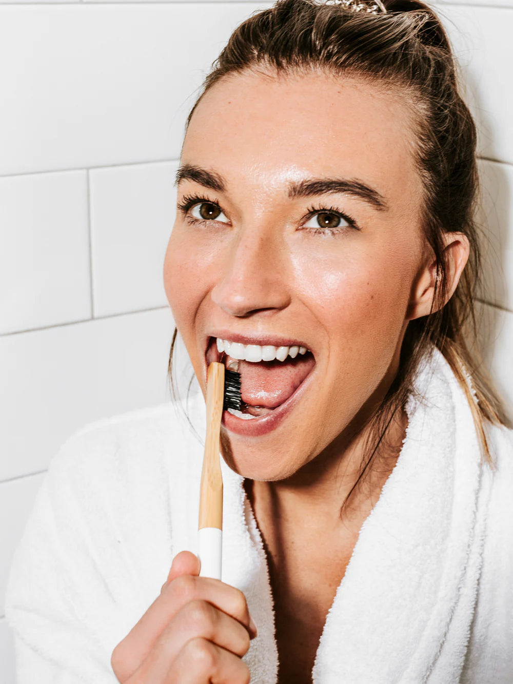 Natural Hydroxyapatite & Charcoal Toothpaste for Teeth Whitening & Sensitivity Relief - Gentle Whitening for Sensitive Teeth, Enamel Repair & Fresh Breath - Perfect for Daily Oral Care & Bright Smiles