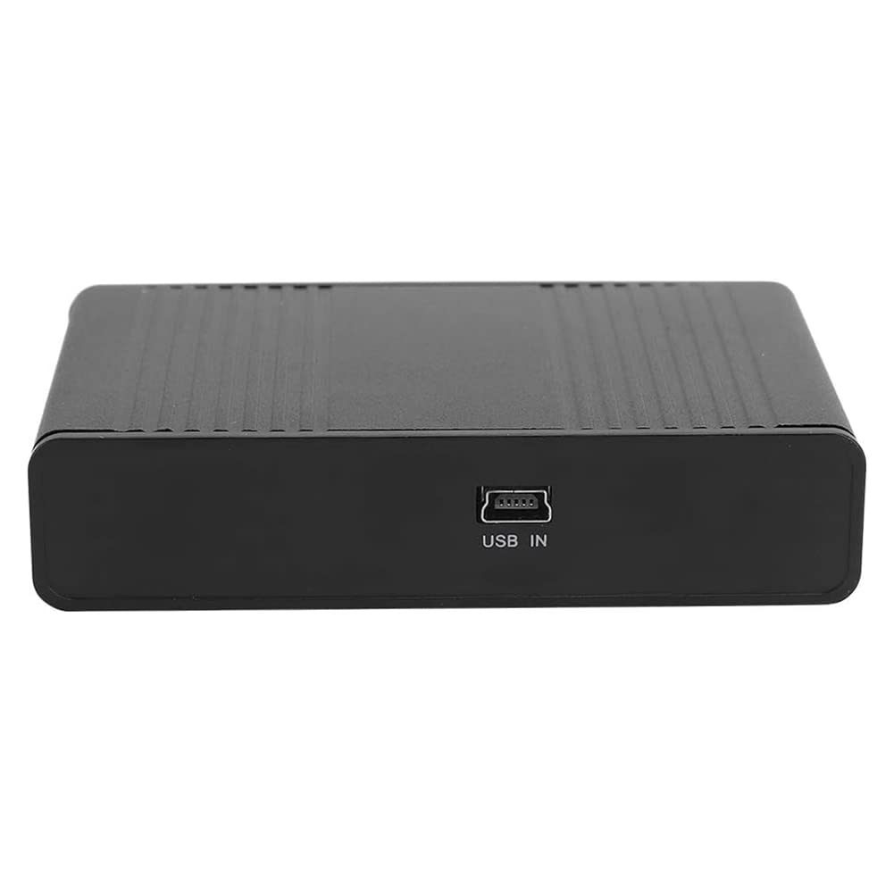 Nemeaii External USB Sound Card - High-Quality Audio Adapter for PC, Laptop, Karaoke, Gaming & Streaming (Black) | Perfect for Home Studio, Podcasting & Voice Chats