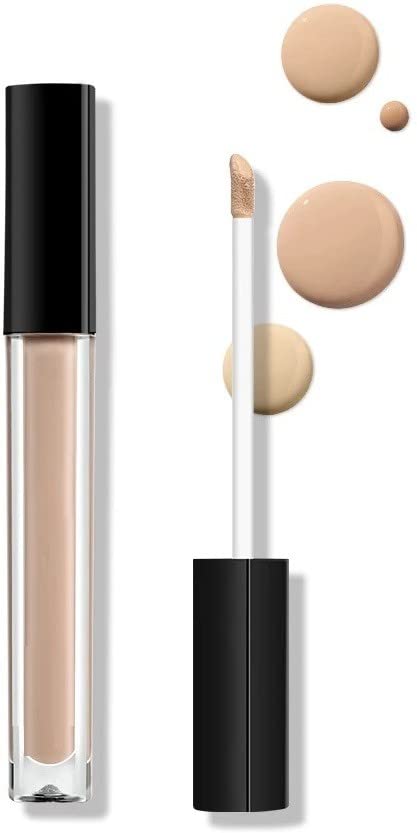 Ultra HD Waterproof Liquid Concealer - High Coverage, Smudge Proof, Long Lasting Makeup for Dark Circles & Blemishes | Perfect for Daily Wear, Special Occasions & Photography