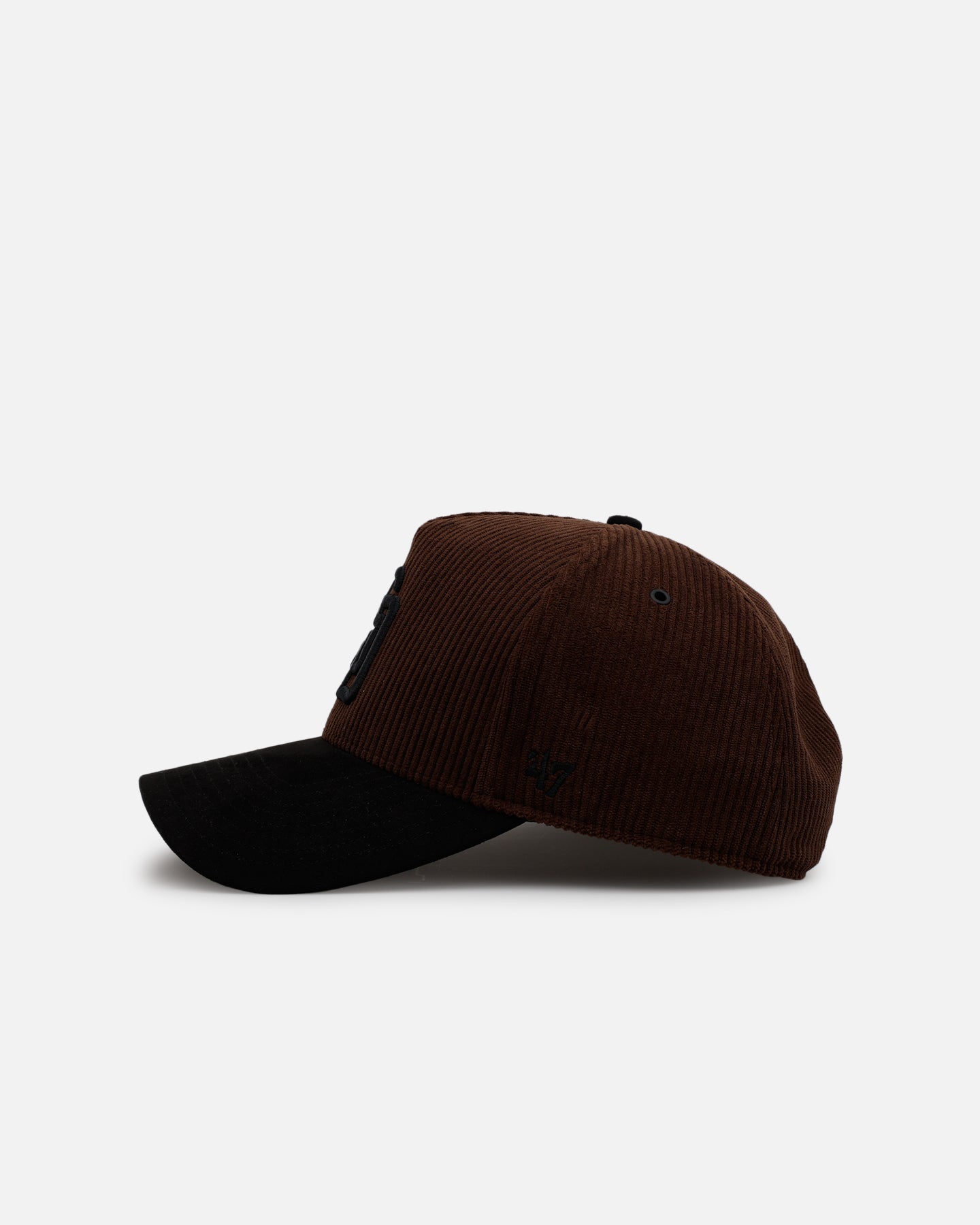 47 Brand San Diego Padres 'Barren' Offside DT Corduroy Snapback Hat - Brown & Black Adjustable Baseball Cap for Men & Women - Perfect for Sports Fans, Casual Wear & Gift Giving