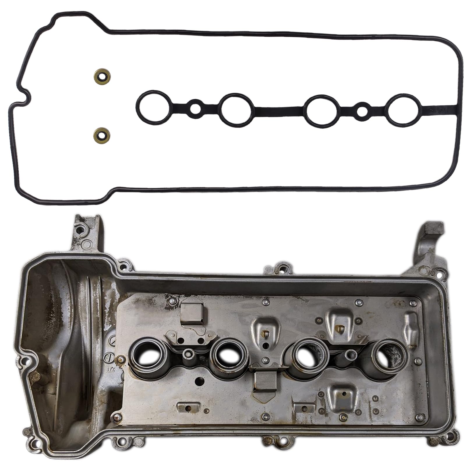 Toyota Yaris 2006-2014, Prius C 2012-2020, Echo 2000-2005, Prius 2001-2009 & Scion XB 2004-2006, XA 2004-2006 Engine Valve Cover Gasket Seal 11213-21011 - Compatible with 1.5L 1NZFE Engine - Perfect for Oil Leak Repair & Engine Maintenance