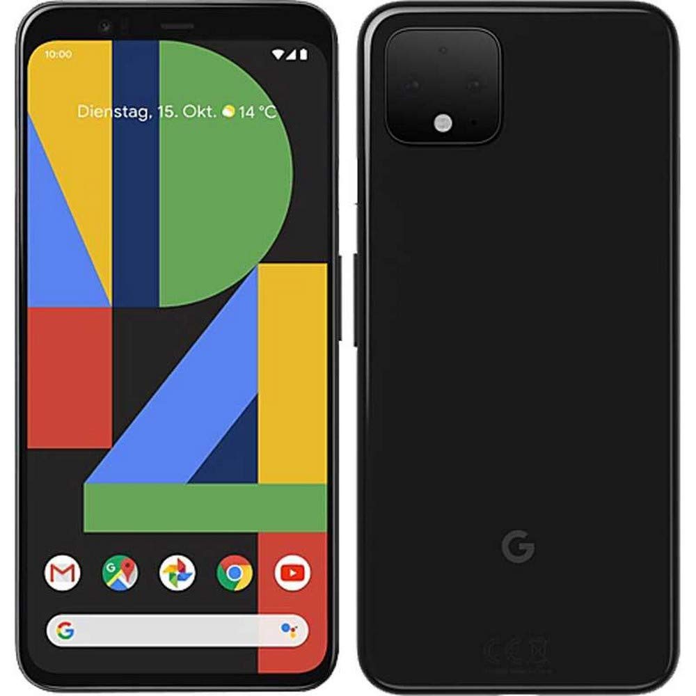 Google Pixel 4 64GB Unlocked Smartphone - Just Black (Renewed/Refurbished) | Canadian Model G020I | Fast Performance, Great Camera | Perfect for Travel, Photography & Daily Use