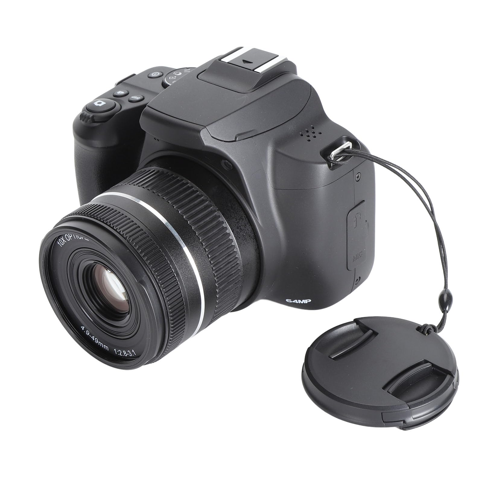 4K Digital Camera with 64MP & WiFi - 40X Zoom, Anti-Shake Vlogging Camera for YouTube, Travel Photography - Compact Video Camera with 256GB Expandable Memory & PC Webcam Function - Perfect for Blogging, Vlogging, and Outdoor Adventures