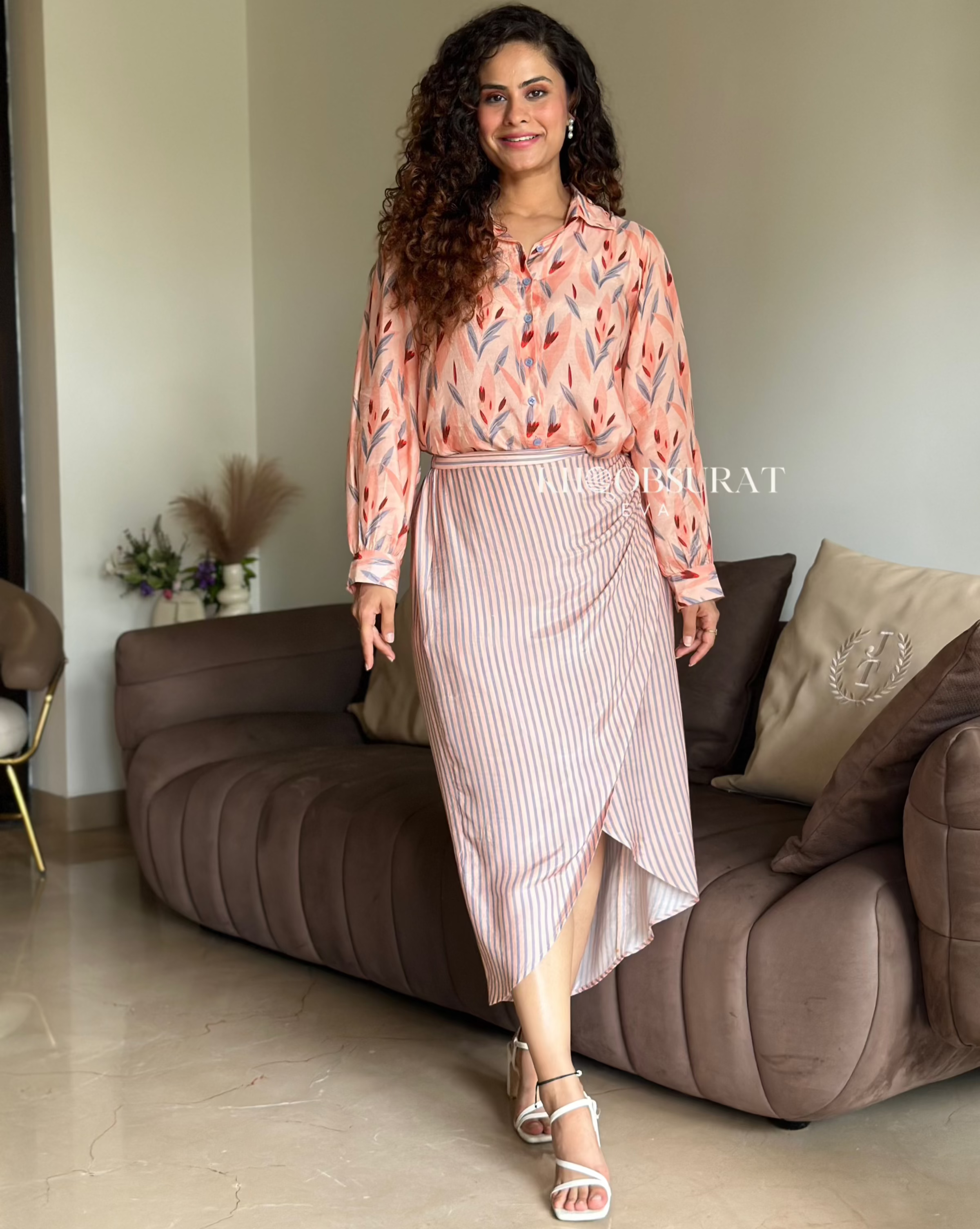Stylish Indo-Western Coord Set for Women | Trendy Ethnic Fusion Outfit | Perfect for Parties, Weddings & Festive Occasions