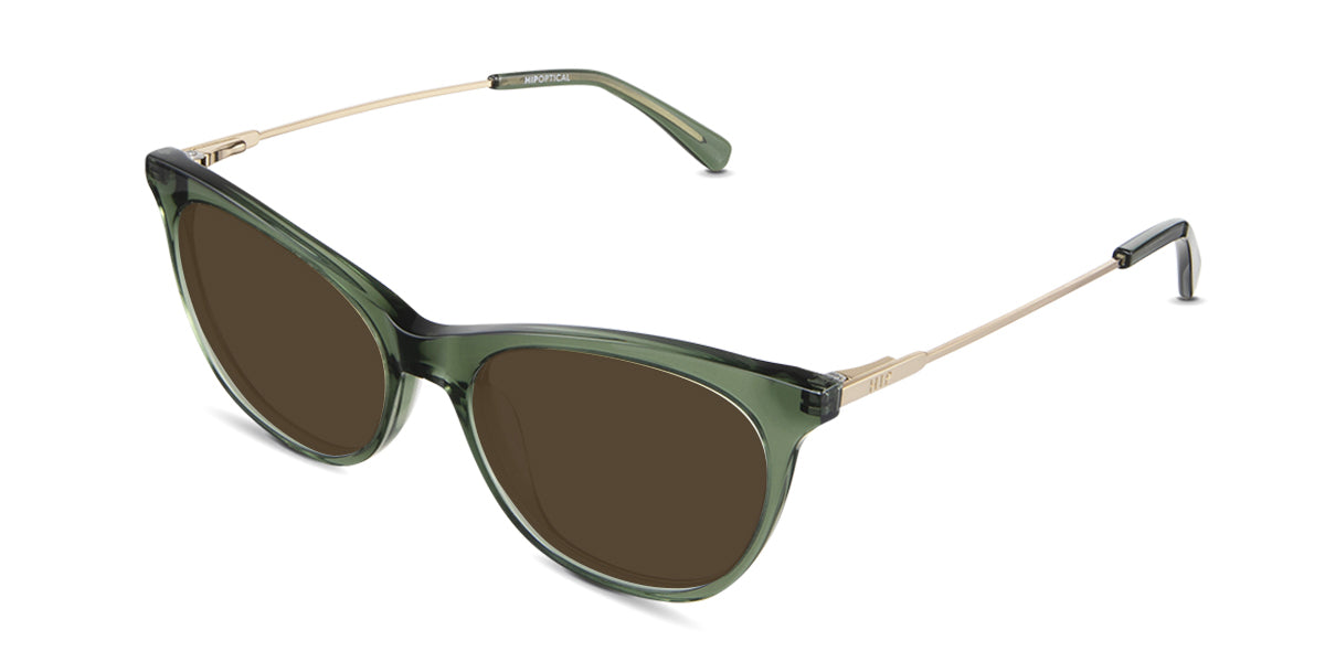 Gaia Women's Prescription Polarized Sunglasses - UV Protection, Anti-Glare for Driving, Outdoor & Fashion Use