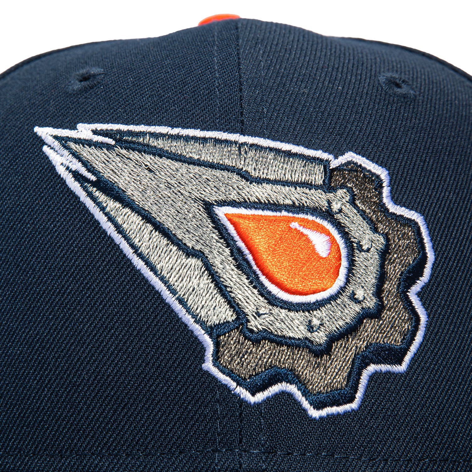 New Era 59Fifty Edmonton Oilers NHL Hockey Snapback Hat - Navy Blue Adjustable Cap for Men & Women - Perfect for Games, Sports & Casual Wear