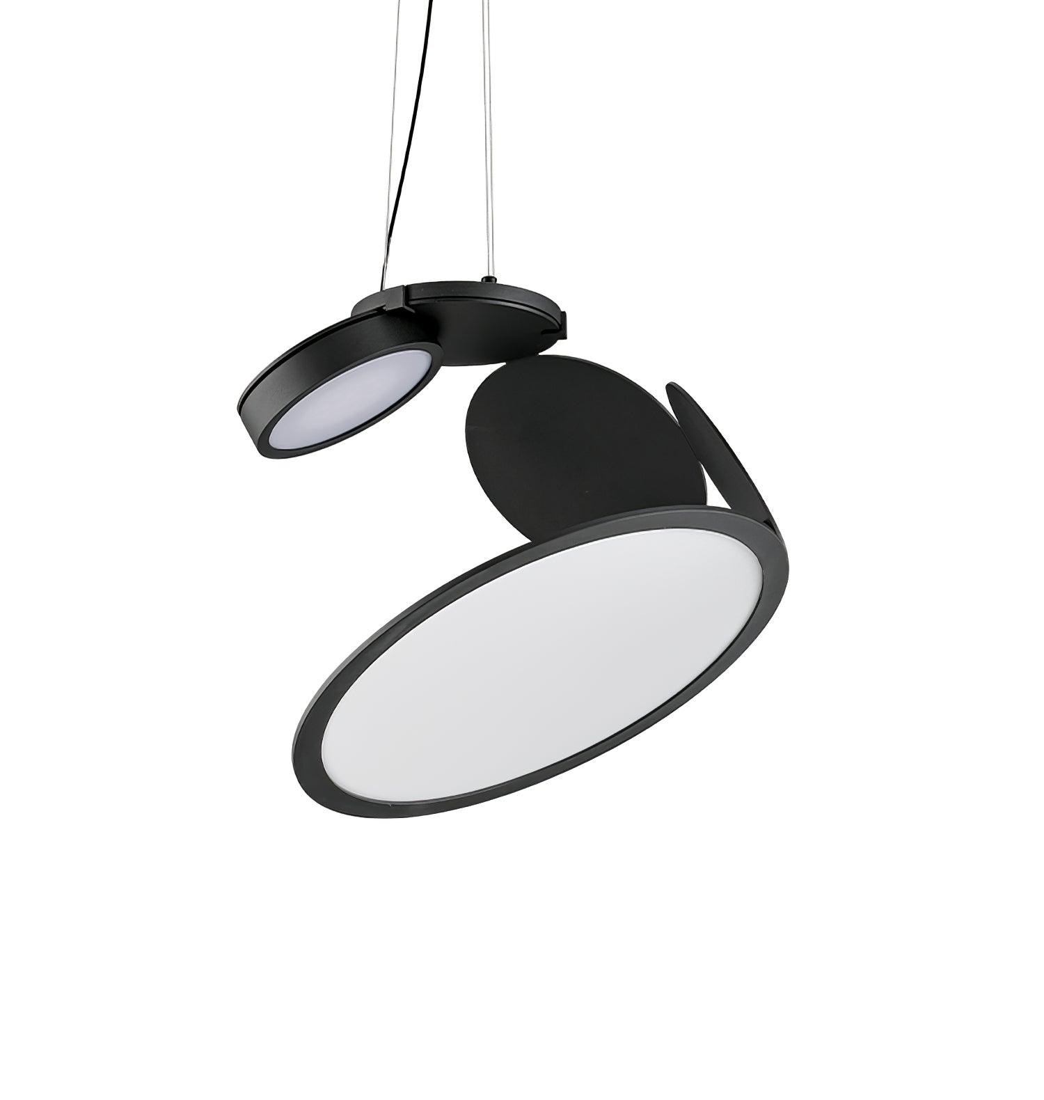 Elegant Cut Pendant Lamp - Modern Glass Hanging Light Fixture for Living Room, Bedroom & Dining Room Decor