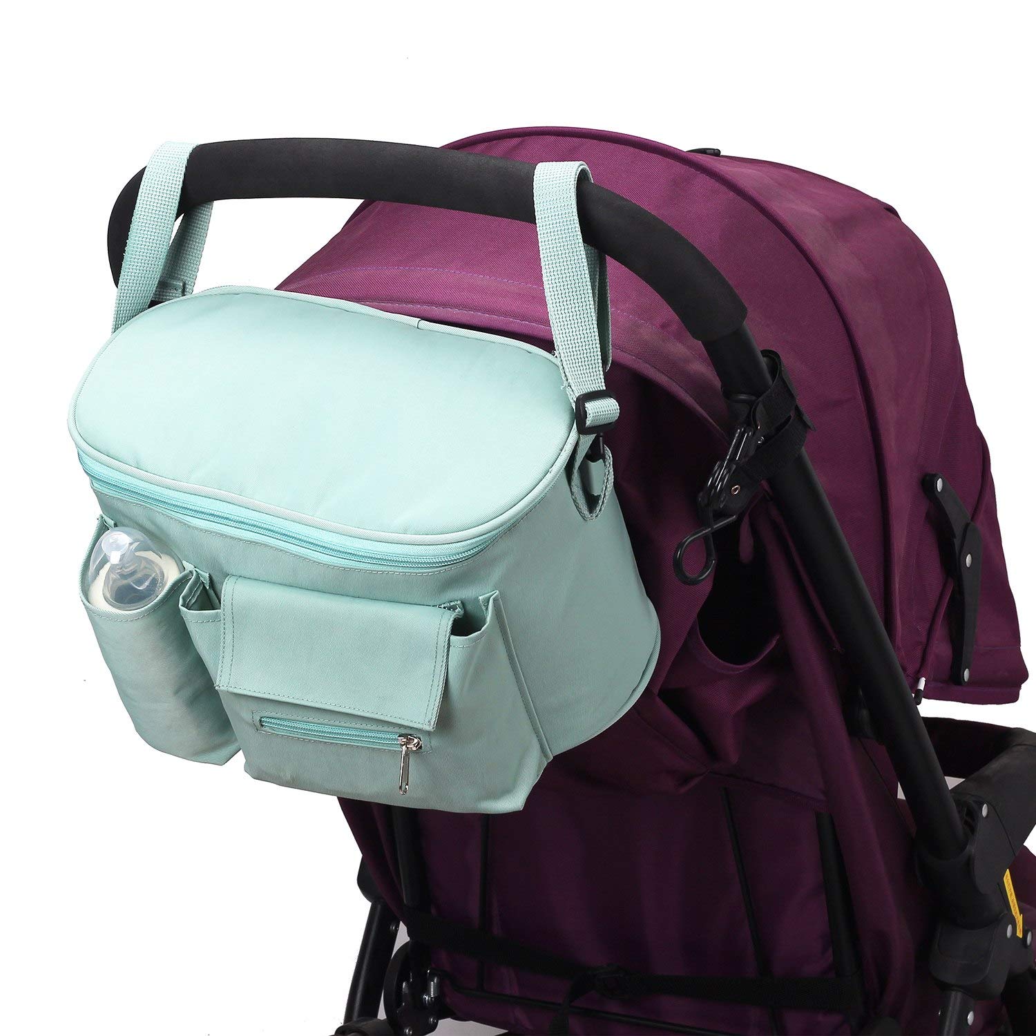 **Waterproof Multi-Functional Baby Stroller Bag - Large Capacity Mummy Diaper Bag for Travel, Shopping & Outdoor Activities**