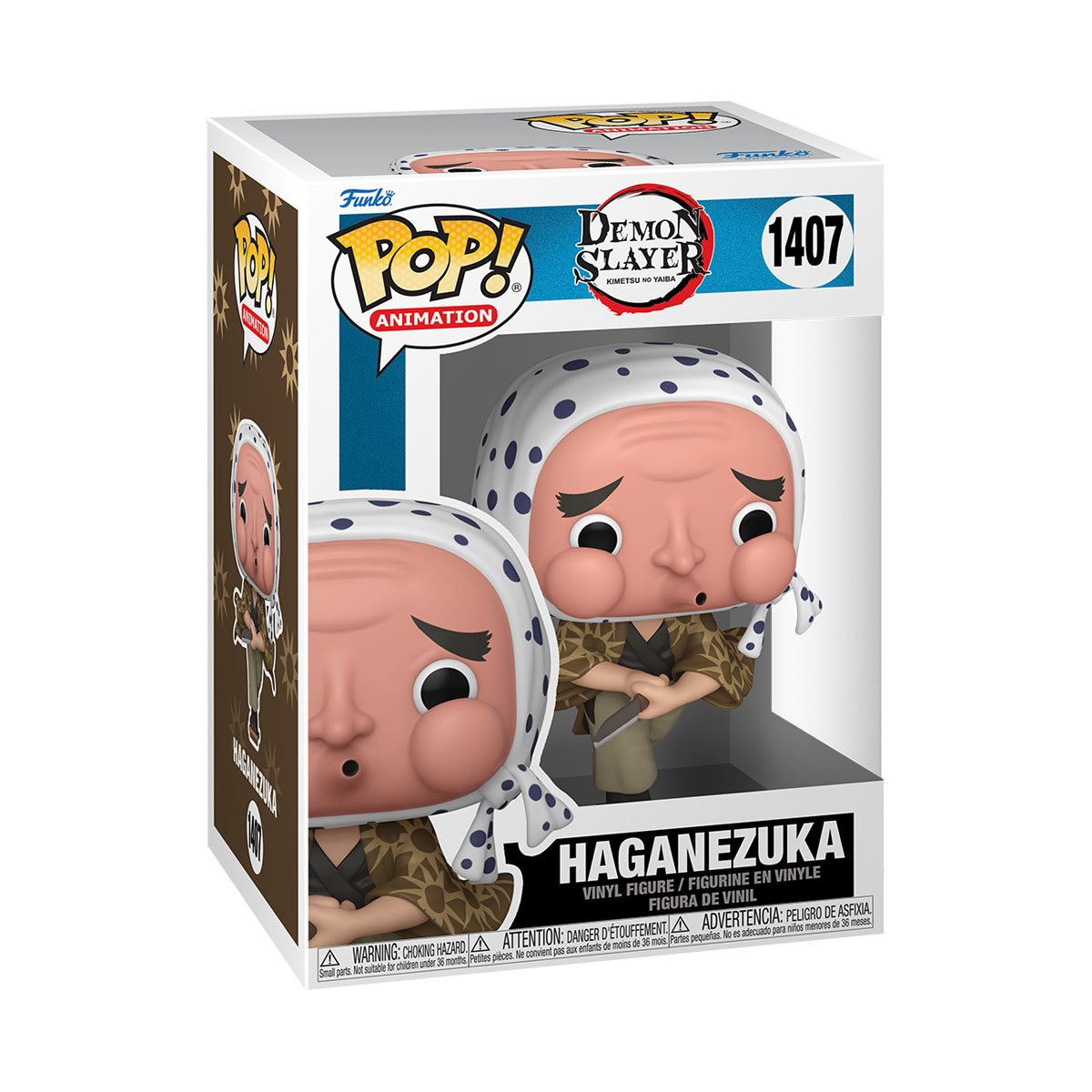 Demon Slayer Haganezuka Funko Pop! Vinyl Figure #1407 - Anime Collectible for Fans & Gift Idea - Perfect for Display, Cosplay & Anime Lovers Collection