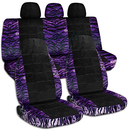 Purple Snow Tiger & Black