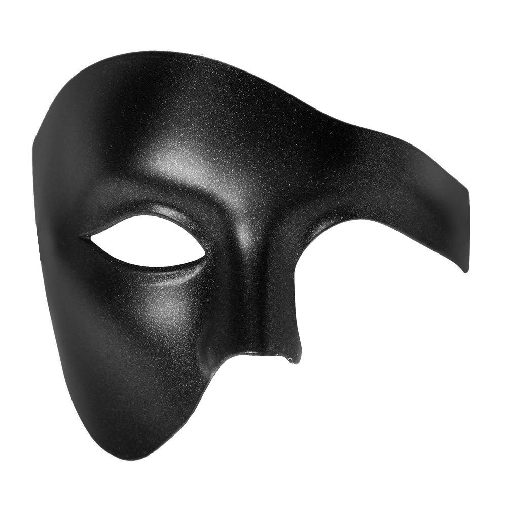 Phantom of The Opera Venetian Masquerade Mask - Elegant Halloween Party Mask for Masquerade Balls, Costume Parties & Venetian Carnival Events