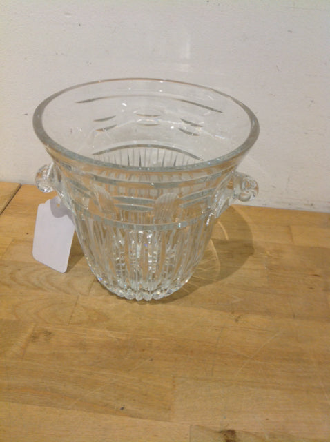 Premium 7-Cut Crystal Ice Bucket - Elegant Barware for Champagne, Wine & Cocktails - Perfect for Weddings, Parties & Home Entertaining