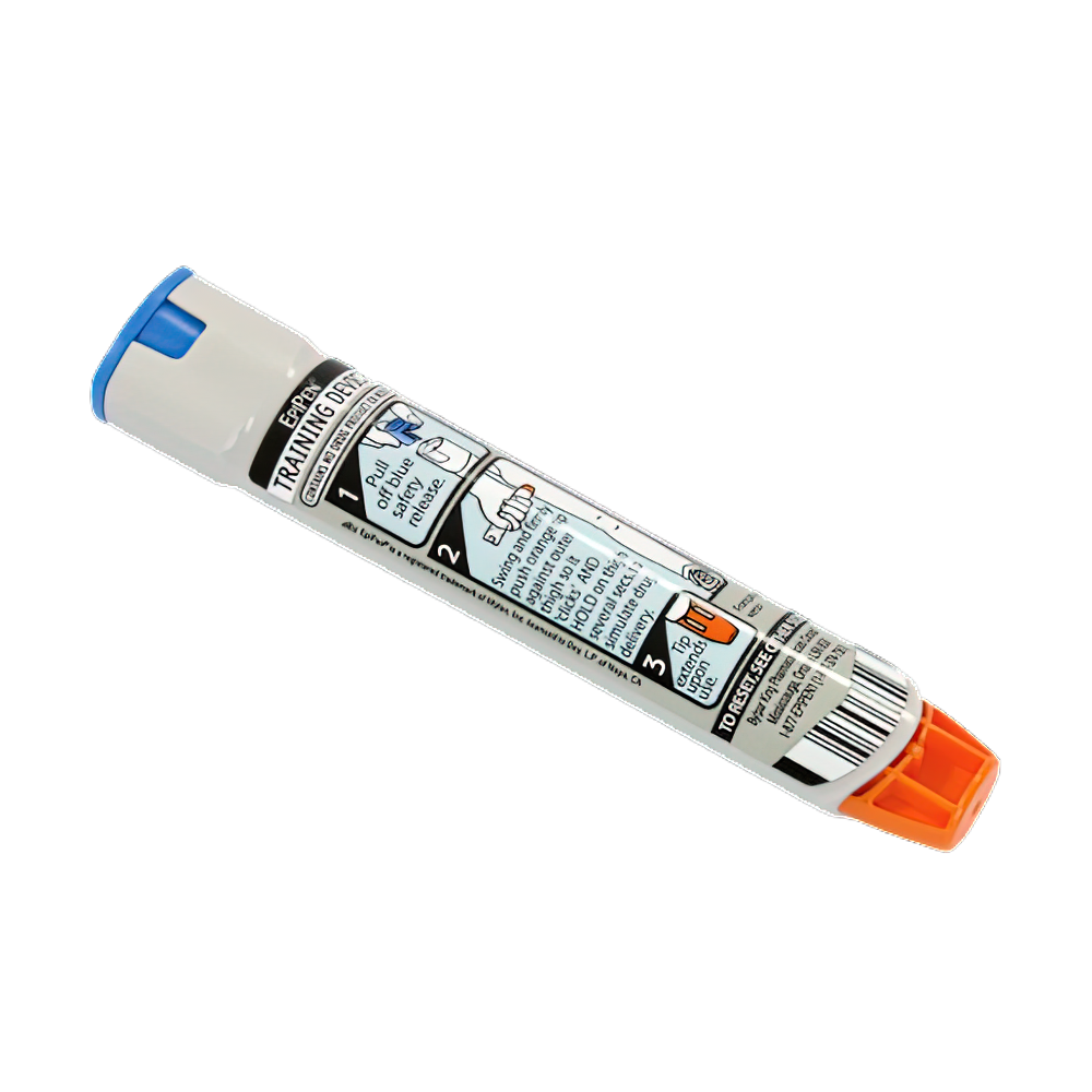 EPIPEN Adrenaline Auto-Injector Trainer - Practice Emergency Allergy Treatment for Anaphylaxis - Perfect for Schools, First Aid Training & Home Safety Prep