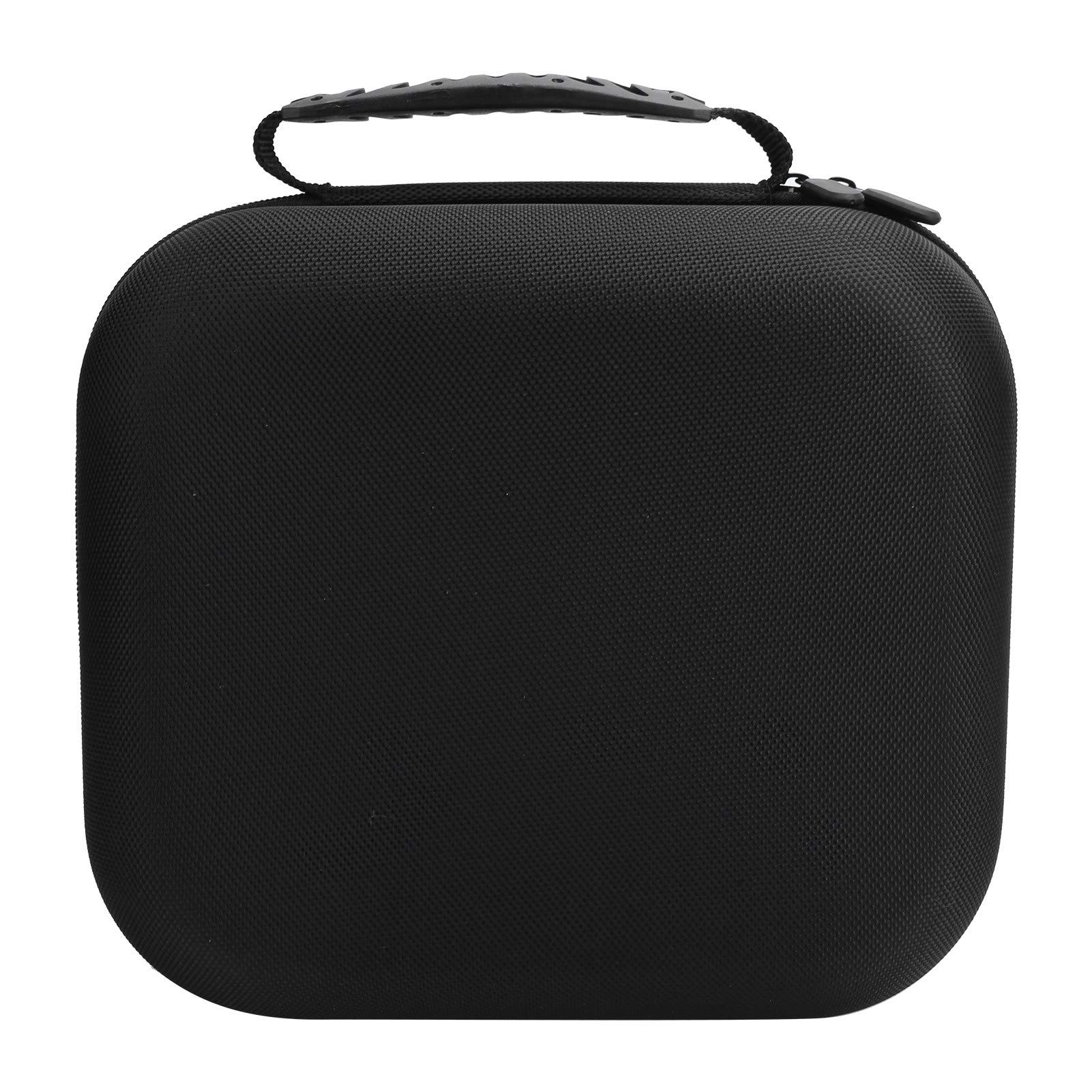 01 02 015 Wireless Headphone Bag - Nylon Earbuds Storage Case & Headset Protective Pouch (Black) for AirPods, Galaxy Buds - Perfect for Travel, Gym & Outdoor Activities