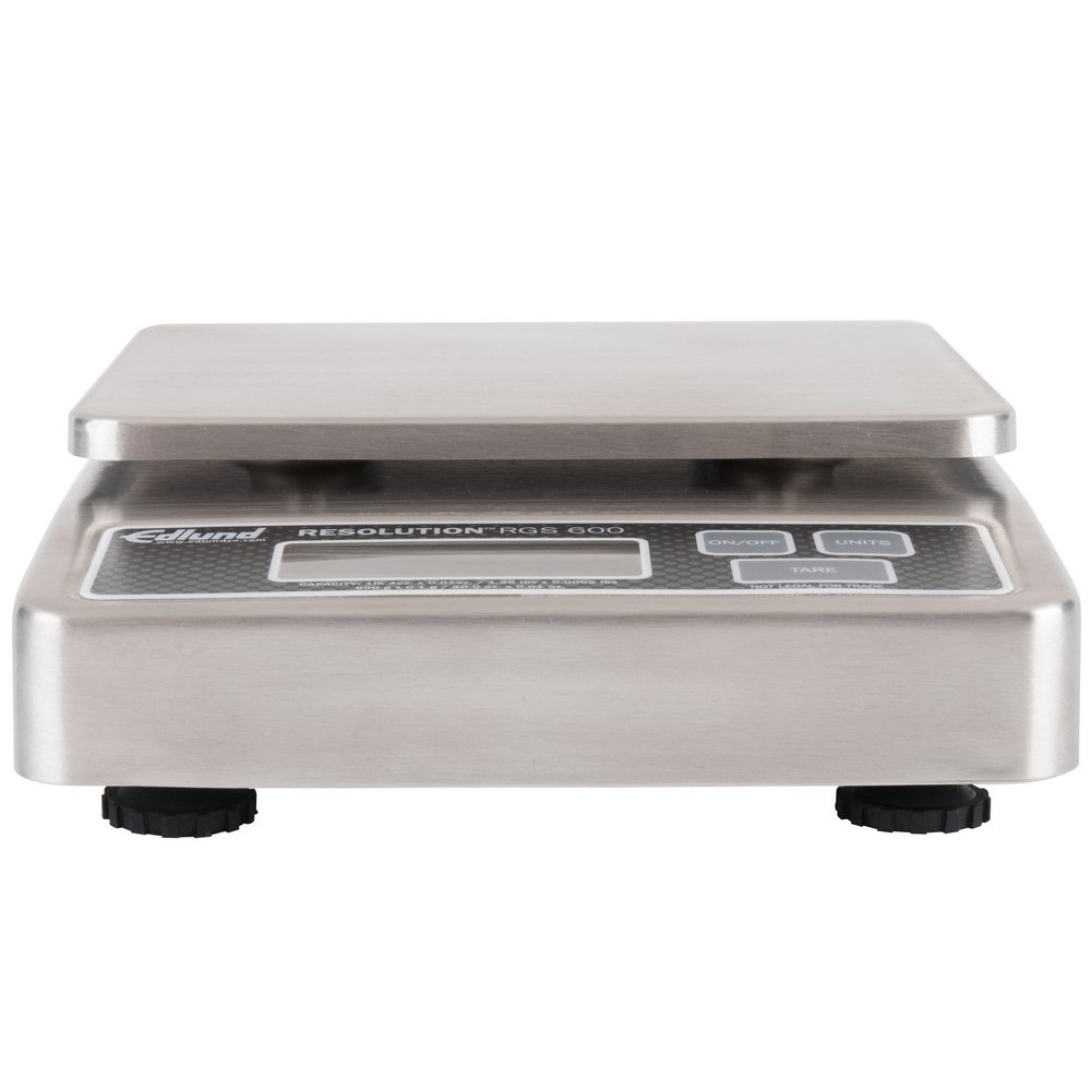 Edlund RGS-600 Digital Precision Gram Scale - 600g Capacity, 0.1g Accuracy for Kitchen, Jewelry, and Laboratory Use