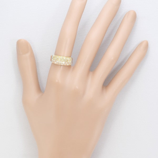 18K Yellow Gold, White Gold & Pink Gold Diamond Ring for Women - Elegant Engagement, Wedding & Anniversary Jewelry Gift