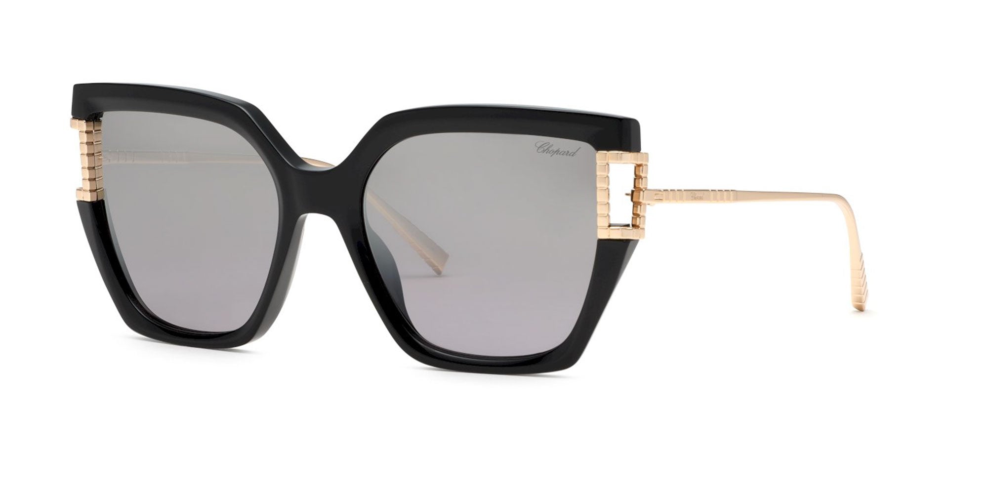 Black Super Black/Smoke/DEG Silver Mirror