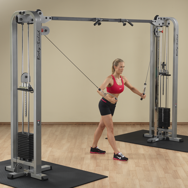 Pro Clubline Cable Crossover Machine - Premium Gym Equipment for Strength Training & Muscle Building - Perfect for Home & Commercial Gyms