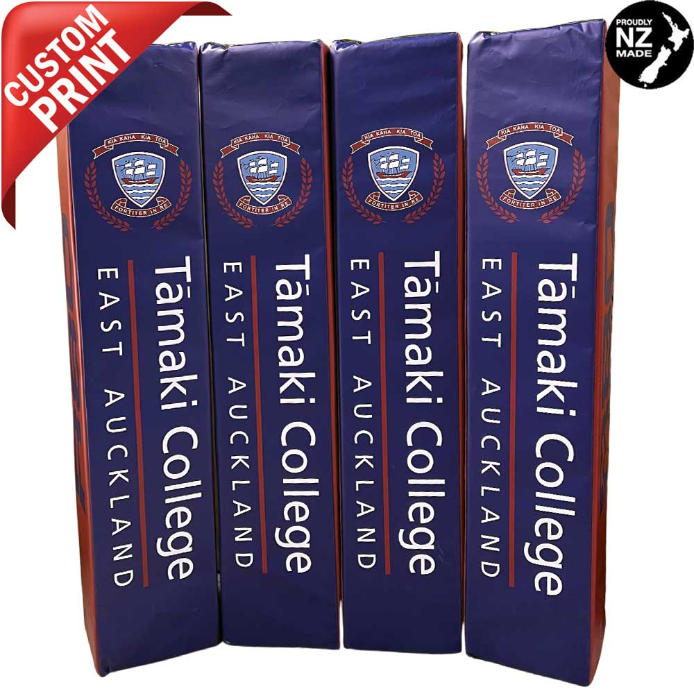 High-Quality Digitally Printed Rugby Goal Post Protector Pads - Durable & Shock-Absorbing for Safe Training & Matches - Perfect for Rugby Fields, Schools, and Clubs