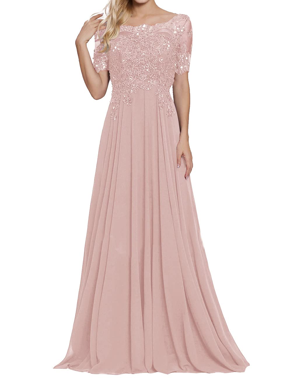 Elegant Mother of the Bride Dresses for Wedding - Lace Formal Gowns for Women - Long Mother of The Groom Dresses - Perfect for Weddings, Receptions & Special Occasions
