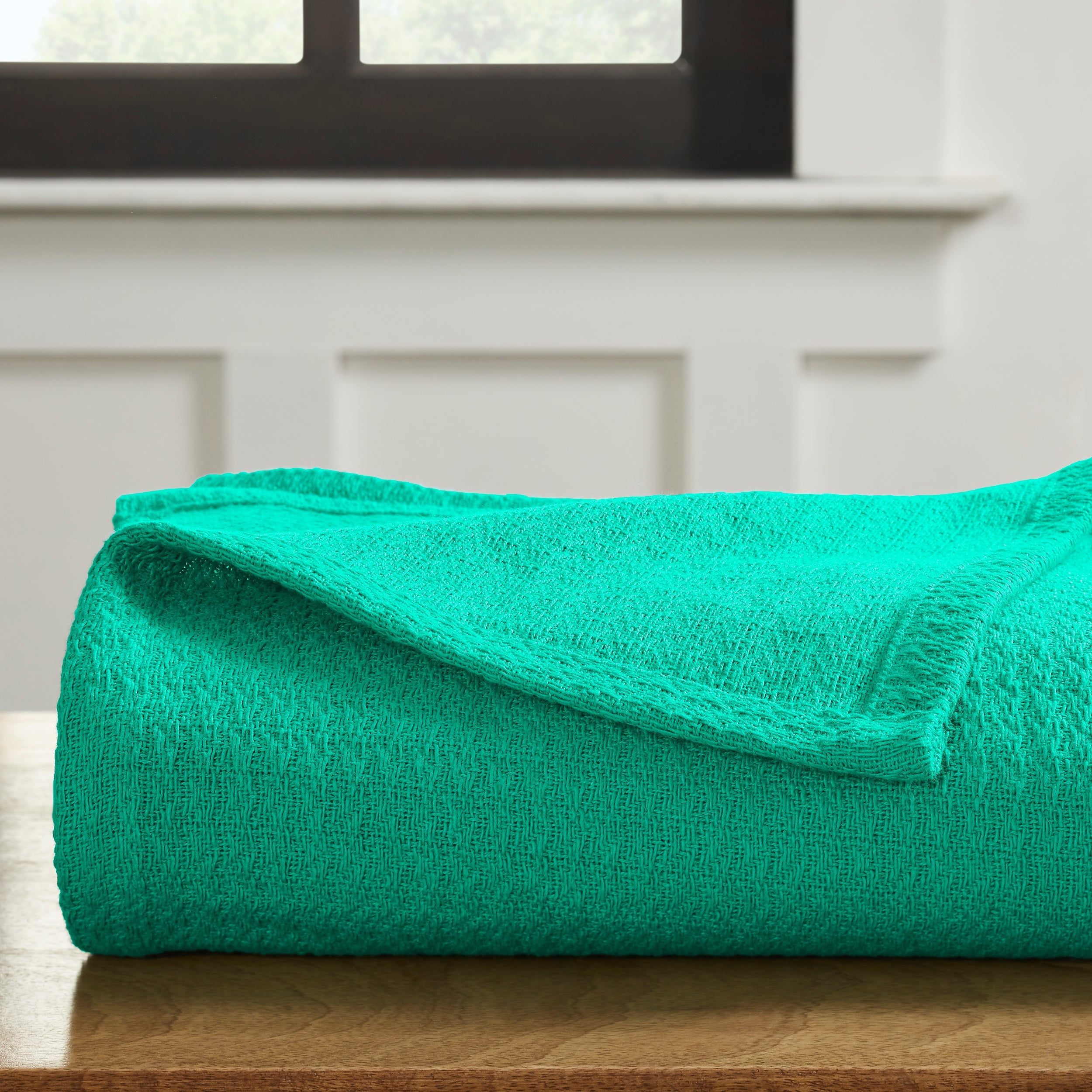 Premium Textured Cotton Waffle Weave Blanket - Soft & Breathable Throw for Bed, Sofa & Couch - Cozy Home Decor Gift for All Seasons
