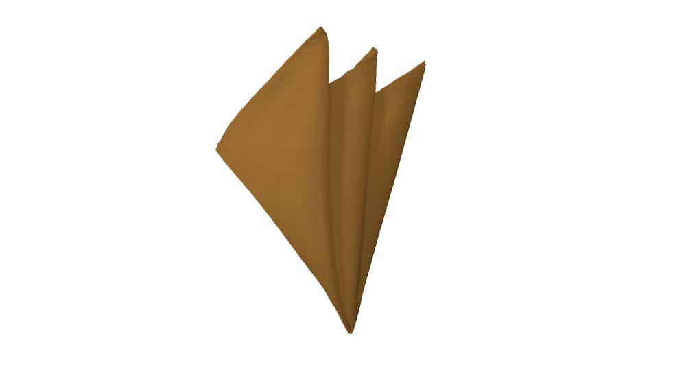 Premium Solid Copper Handkerchief - Antimicrobial & Hypoallergenic for Men & Women - Elegant Pocket Square for Formal Events, Weddings & Everyday Carry