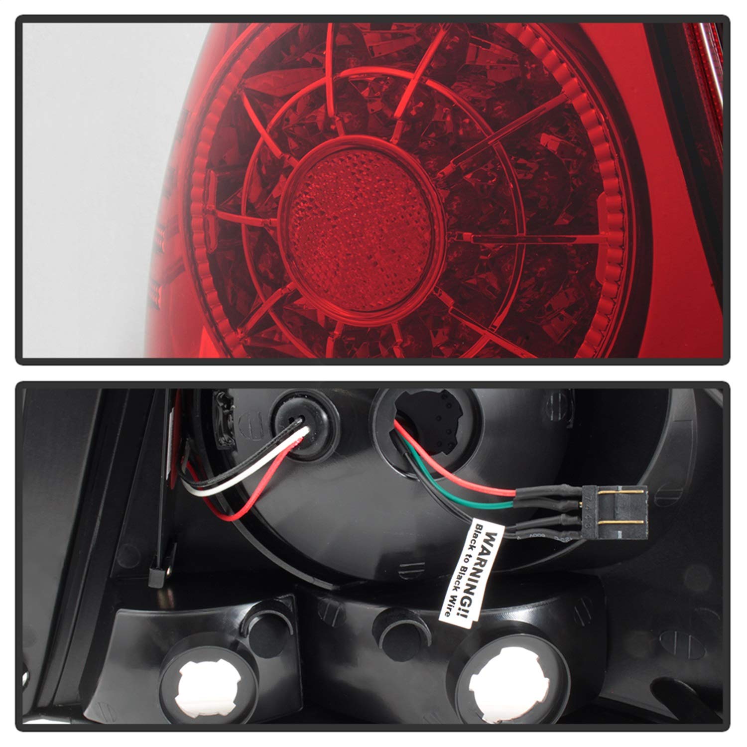 Spyder Auto LED Tail Lights Red Clear for Lexus IS 300 2001-2003 with Inner Trunk Lights | High-Performance Aftermarket Replacement | Perfect for Night Driving & Enhanced Visibility