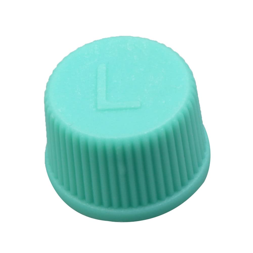 Universal R134a A/C Valve Cap Cover - Leakproof Car Air Conditioning Service Cap for Low Pressure Charging Port | Perfect for A/C Maintenance & Refrigerant Leak Prevention