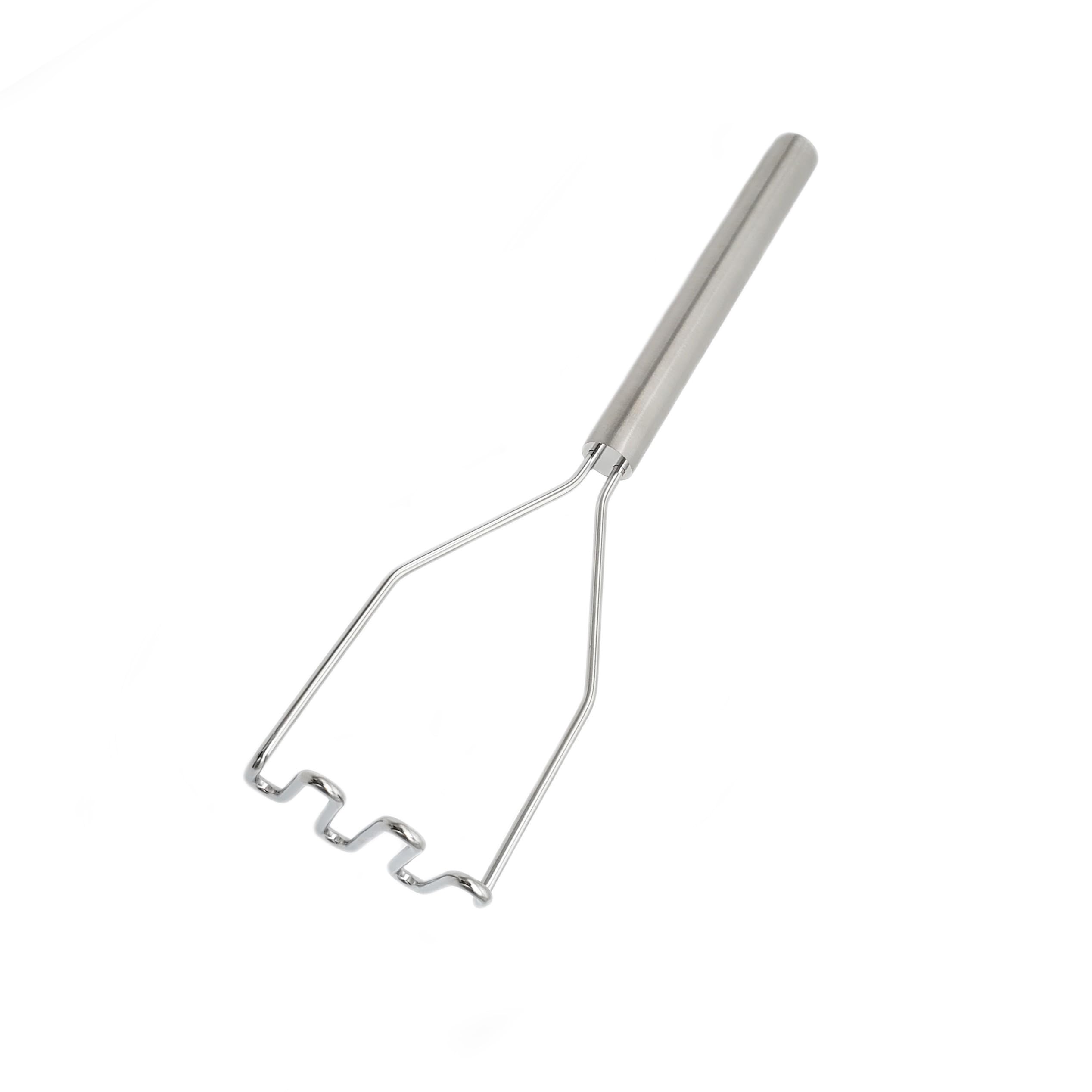 Premium Stainless Steel Potato Masher - Heavy Duty Kitchen Tool for Smooth Mashed Potatoes, Perfect for Thanksgiving, Family Dinners & Comfort Food Cooking