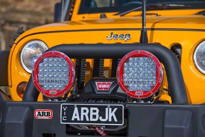 ARB Deluxe Combination Bull Bar for Jeep Wrangler JK (2007-2018) - Heavy Duty Front Bumper with Winch Mount | Off-Road Protection & Style for Jeep Adventures