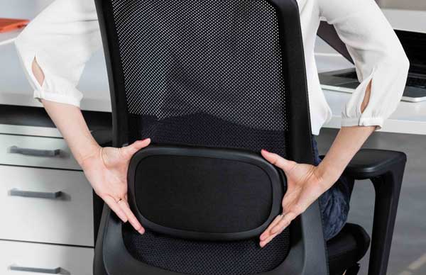 HÅG SoFi Mesh 7500 Ergonomic Office Chair with Adjustable Headrest - Light Grey - Comfortable Desk Chair for Home Office & Workspace