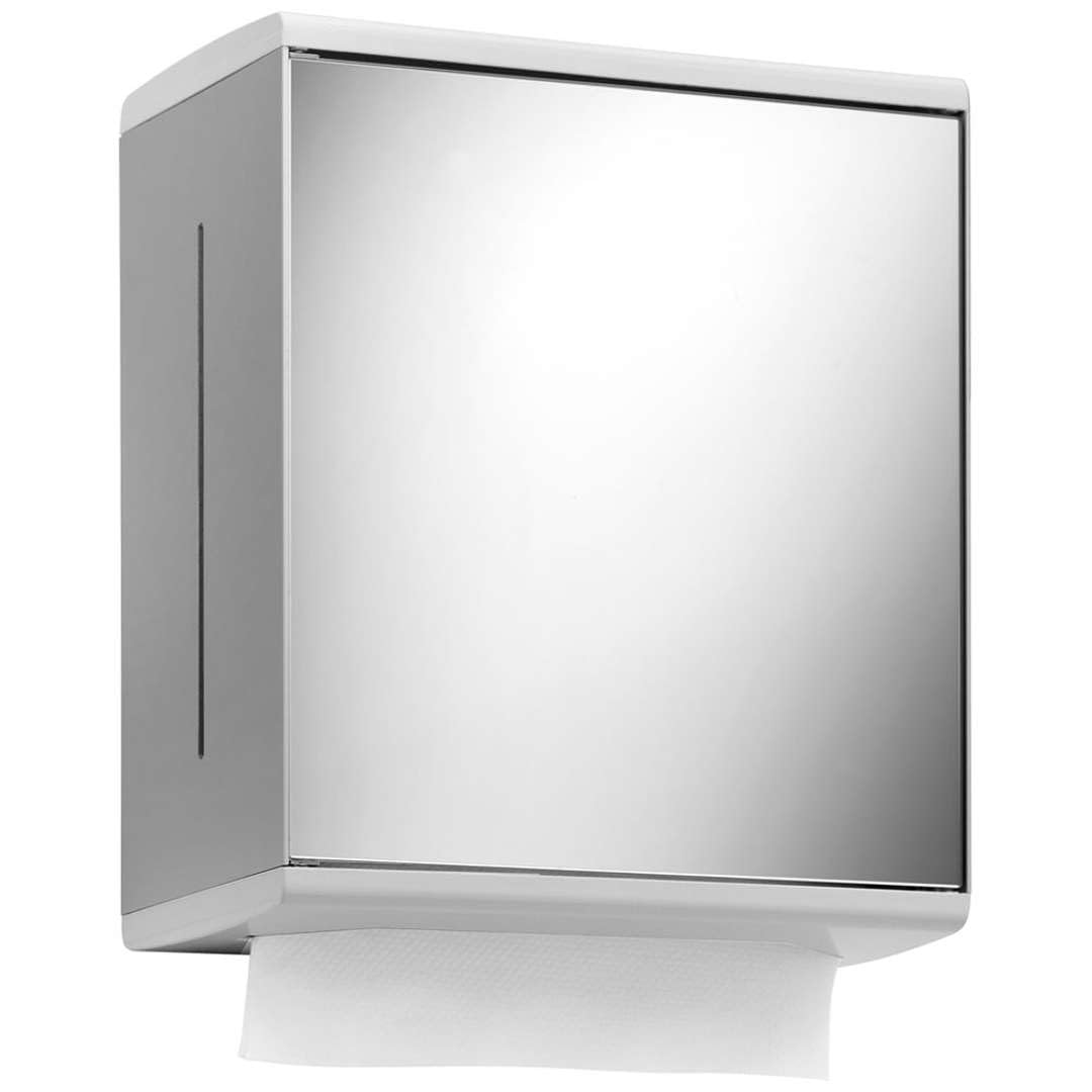 Moll Paper Towel Dispenser - Wall Mounted Stainless Steel for Kitchen, Bathroom & Office | Durable & Hygienic Hand Towel Holder for Home & Commercial Use