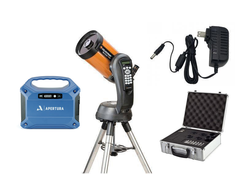 Celestron NexStar 6SE Telescope with Advanced Computerized Mount - 6 Inch Schmidt-Cassegrain Optics for Stargazing, Astrophotography & Astronomy Enthusiasts | Perfect for Backyard Observing & Night Sky Exploration