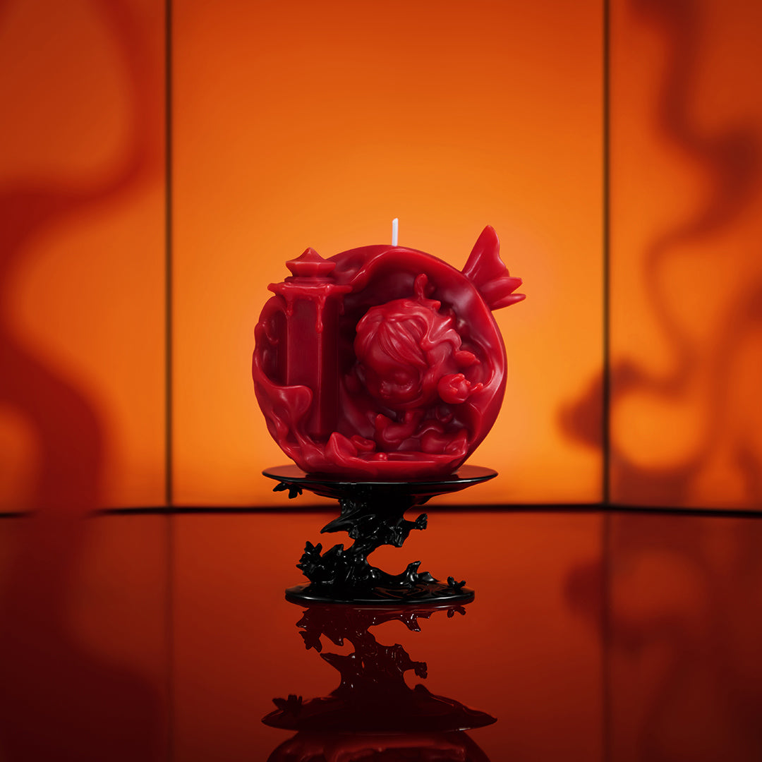 POP MART SKULLPANDA The Mirage Series Shaped Scented Candle - Aromatherapy Home Decor for Bedroom, Bathroom & Gift Giving