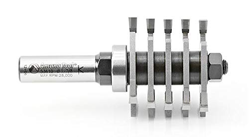 Amana Tool 53610 Carbide Tipped Box Joint Router Bit 1-7/8