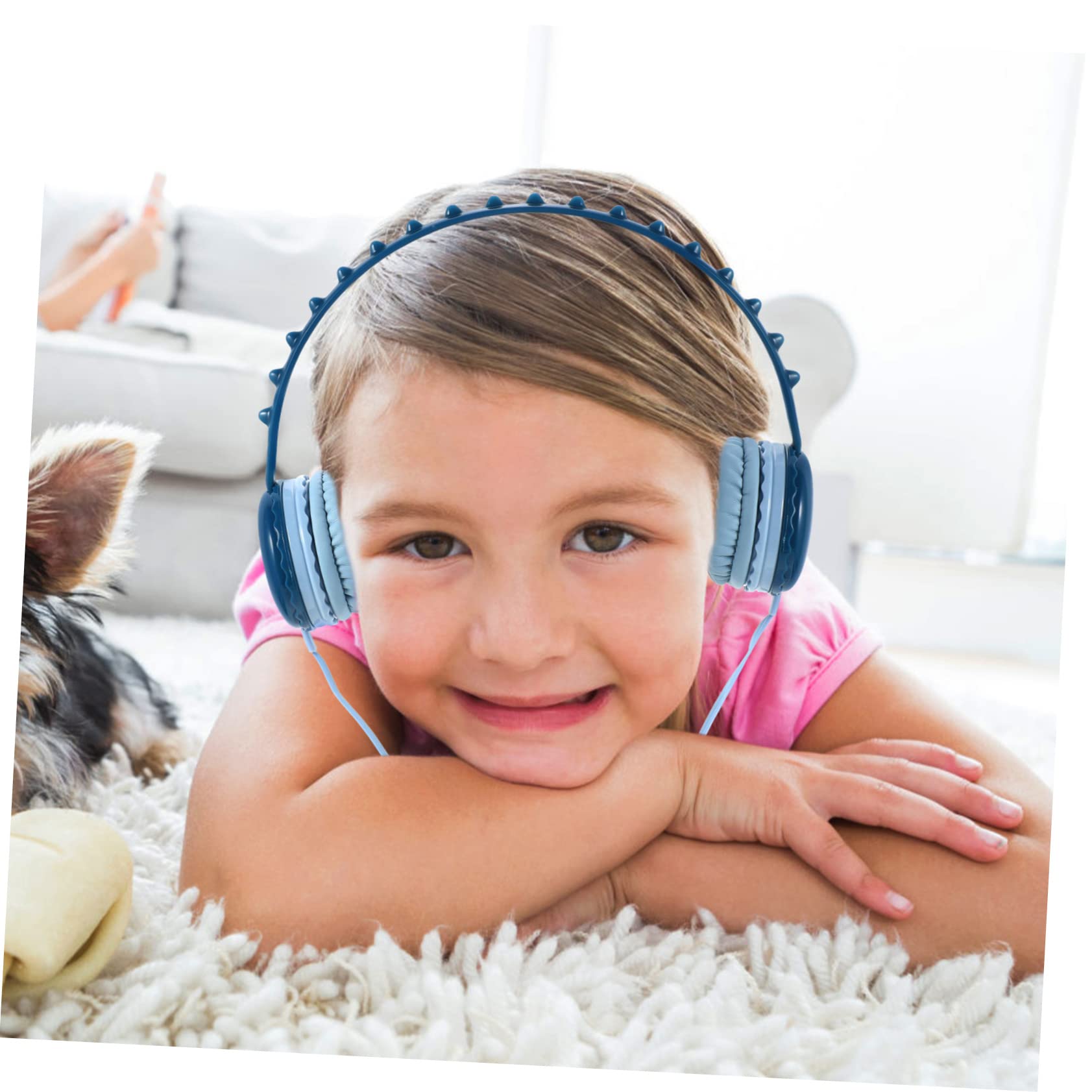 OSALADI 4 Pack Kids Wireless Headphones with Wired Option - Over Ear Toddler Headphones for Girls, Boys - Lightweight Comfortable Gaming Headset for Travel, School, Home Use
