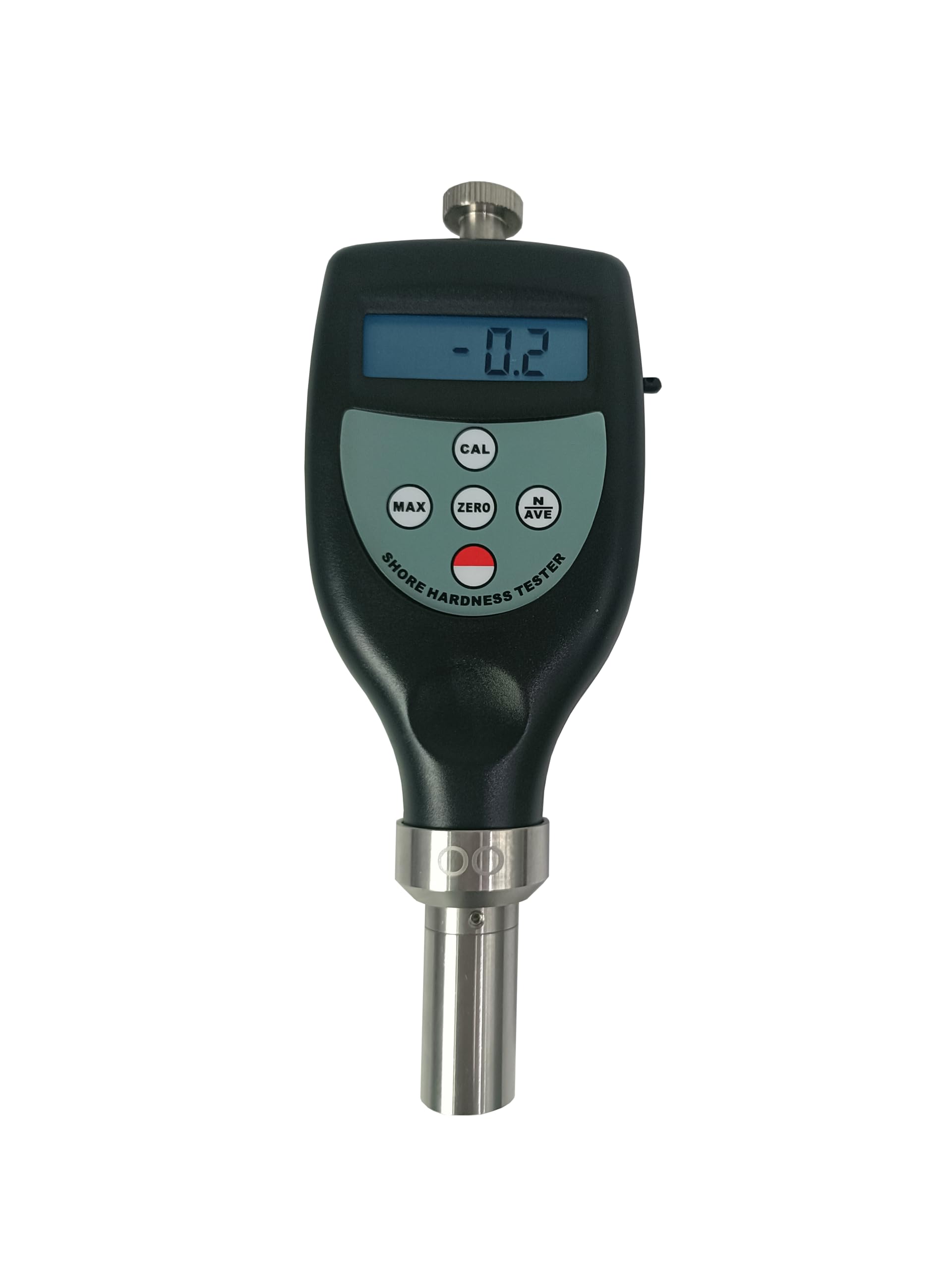 Digital Shore OO Hardness Tester - Soft Rubber & Gel Material Durometer with High Accuracy (<1% H) & 0.1H Resolution | Ideal for Measuring Soft Rubber, Gel-Like Materials in Industrial & Laboratory Settings