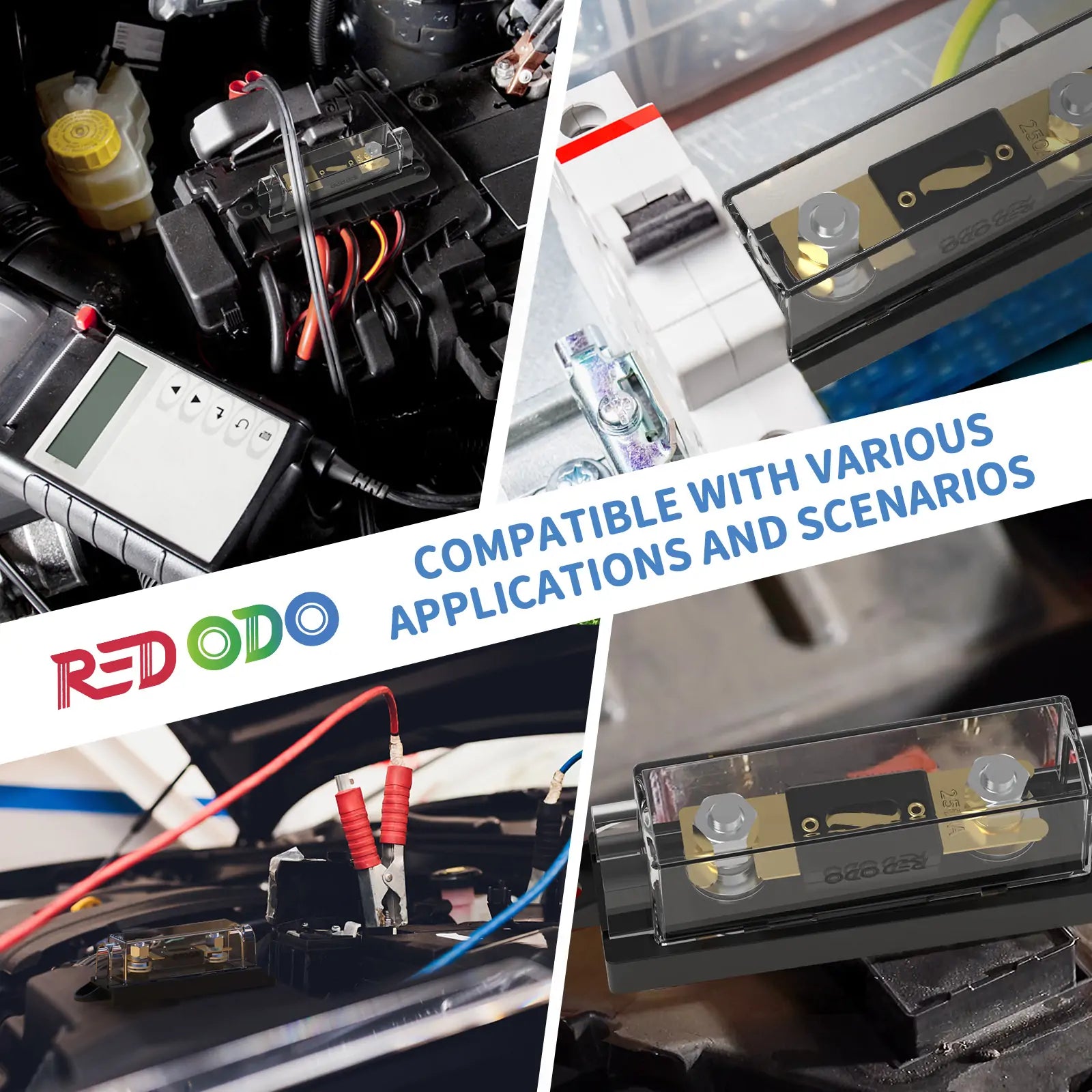 REDODO 250A ANL Fuse - High Amp Car Audio Fuse for Stereo, Amplifier & Off-Road Vehicles | Heavy Duty Circuit Protection for Car Audio Systems, Marine & RV Applications