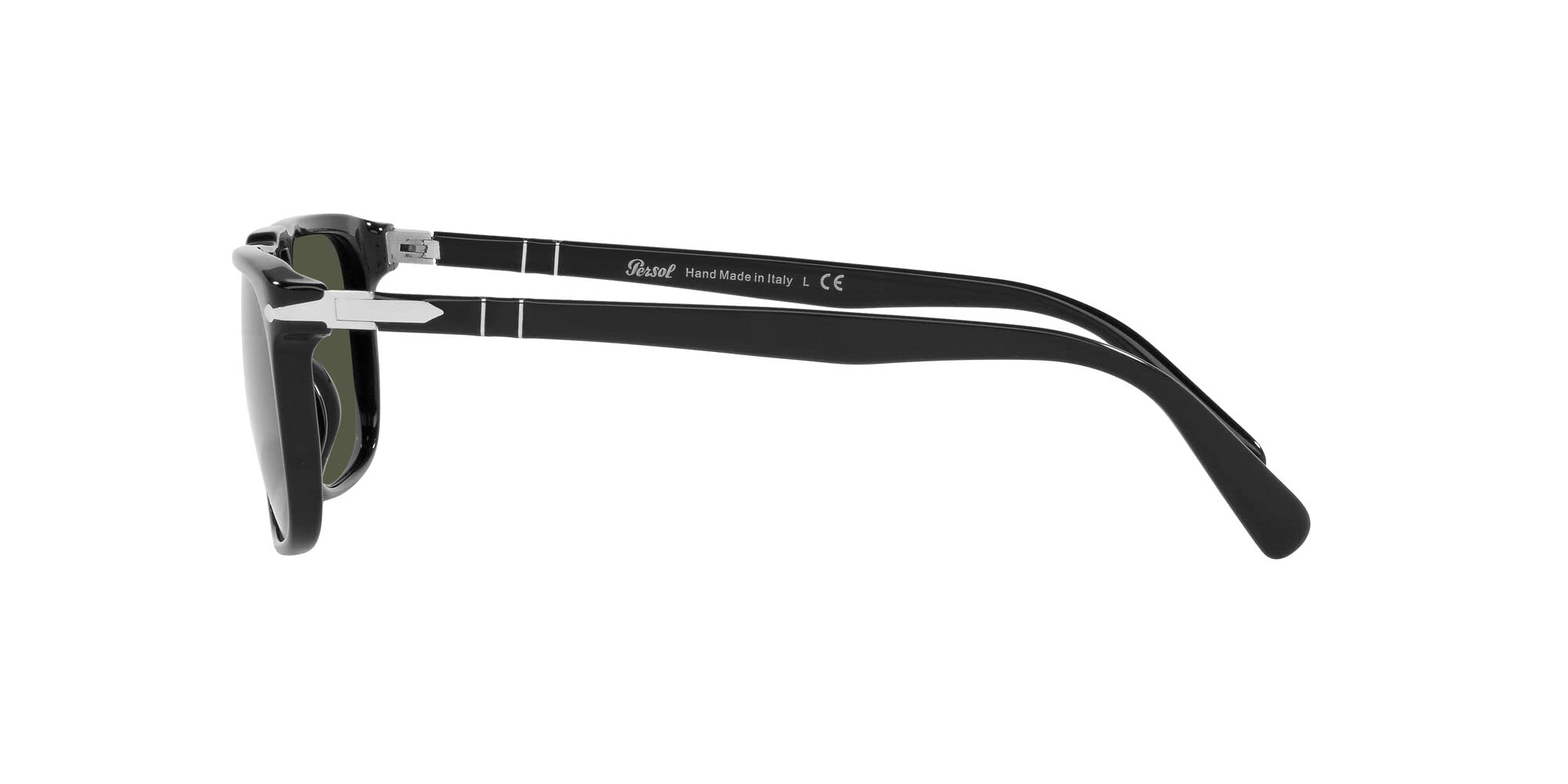 Persol PO3273S Rectangular Sunglasses for Men & Women - Classic UV Protection Shades for Driving, Travel & Outdoor Activities