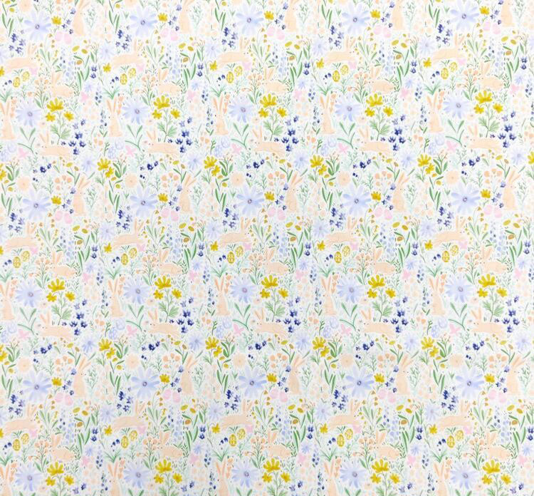 Bunny Meadows Women's Casual Dress - Soft Floral Summer Dress for Outdoor Picnic, Beach Vacation & Daily Wear